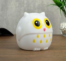 Настольный светильник "Птичка" 3хLR Белый-желтый картинка 